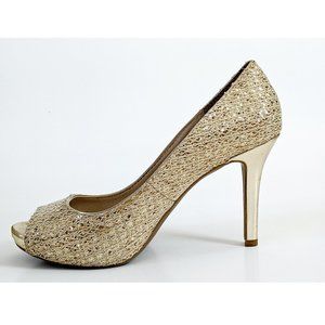 Audrey Brooke - Gold Pumps - 8.5